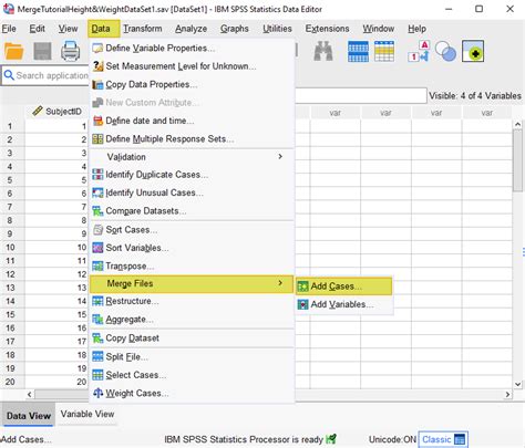 How To Merge Files In Spss Ez Spss Tutorials