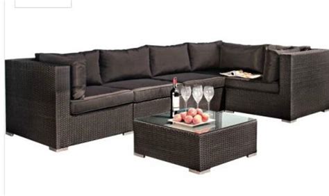 By continuing you agree to our use of cookies. Argos Black Rattan Garden Corner Sofa Reduced £300 @ Argos - HotUKDeals