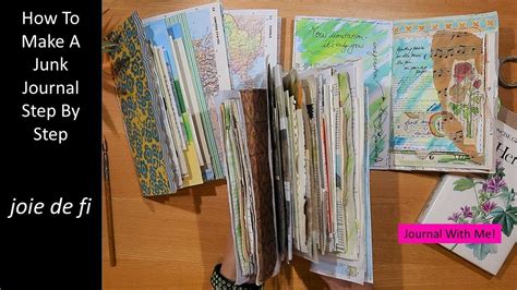 How To Make A Junk Journal Step By Step Youtube