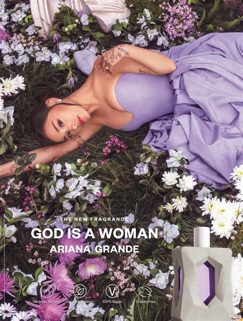 Ariana Grande Launches New Fragrance “god Is A Woman”