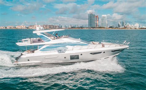 Used Azimut 72 2018 Yacht For Sale Miami Beach Denison Yachting