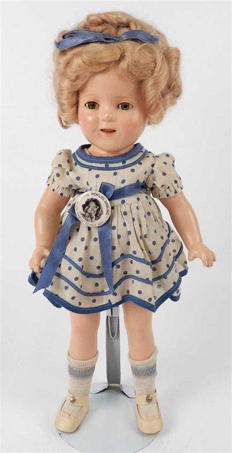 1930s Ideal Shirley Temple Composition Doll In Box