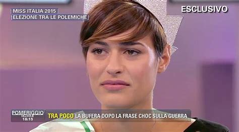 Miss Italia Alice Sabatini A Pomeriggio Fanno Bene A Prendermi In Giro Gossip It