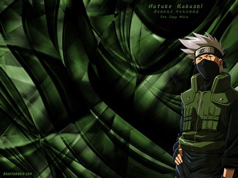 Green Anime Wallpaper Kakashi Anime Wallpaper Hd