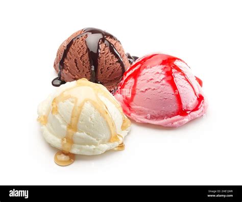 Chocolate Vanilla Ice Cream Scoops Hi Res Stock Photography And Images Alamy