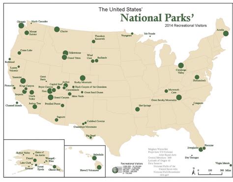 Printable Map Of National Parks Printable Maps