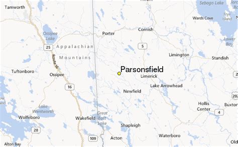 Parsonsfield Weather Station Record Historical Weather For