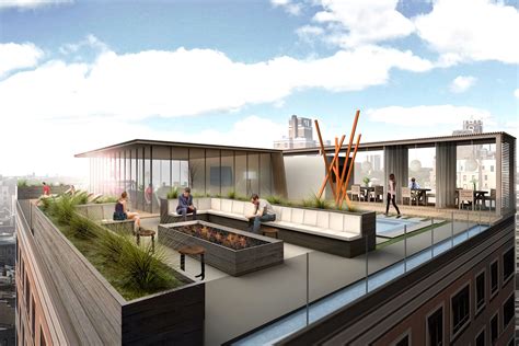 My Design For A Luxury Apartment Building Rooftop In Upper West Side