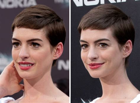 Anne Hathaways Short Haircut Pixie