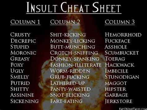 Insult Factory: 10 Funny Insult Memes