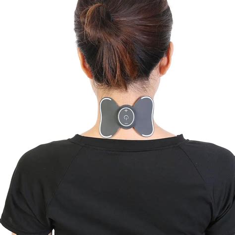Multi Function Mini Portable Massage Pad Neck Shoulder Digital Massager In Face Skin Care Tools