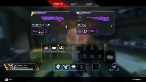 How To Choose Your Weapons Loadout In Control Apex Legends Pro Game