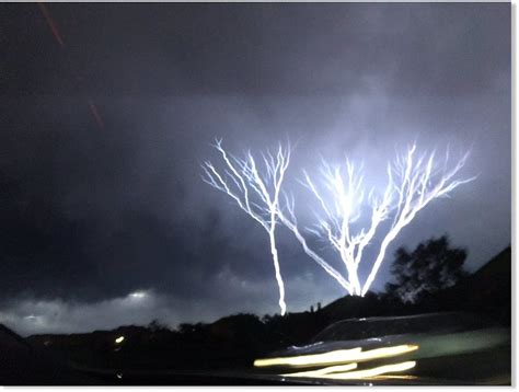 Ground To Sky Lightning Filmed Across Oklahoma City — Earth Changes