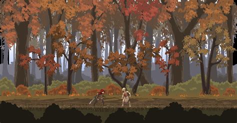 Autumn Pixel Art Wallpapers Wallpaper Cave