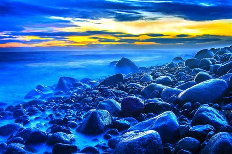 Wallpaper 2048x1365 Px Beach Hdr Landscape Ocean Rocks Sea Sunset 2048x1365