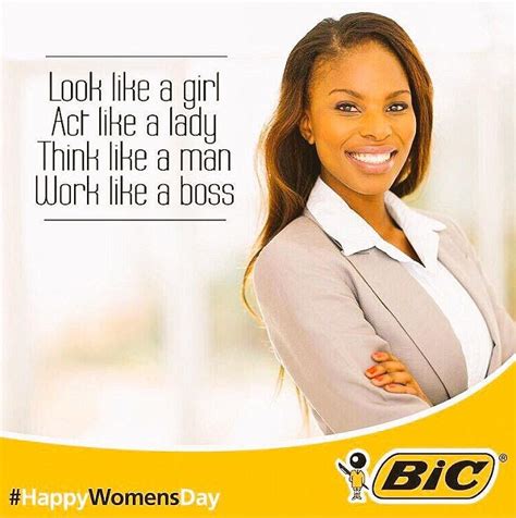 bic s sexist women s day advert but stationery company defends it