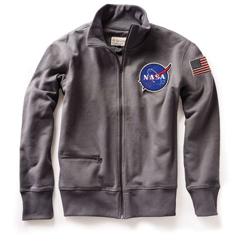 Mens Nasa Rocket Scientist Full Zip Sweatshirt Planewear