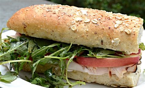 Turkey Apple Brie Arugula Sandwich Unwritten Recipes