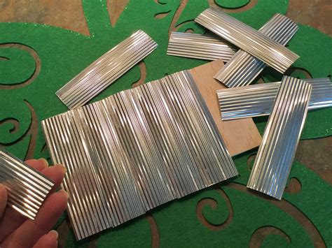 Metal Craft Strips Crafts Corrugated Metal 1 X 4 Ho Etsy