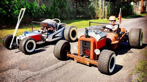 Completed Rat Rod Go Kart Youtube