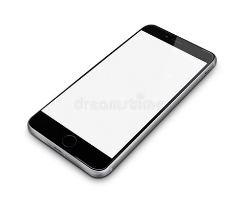 Realistic Mobile Phone Stock Illustration Illustration Of Object