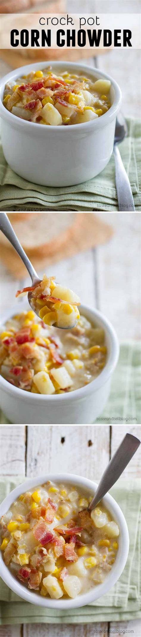 Other favorites include healthy buffalo chicken soup, healthy roasted broccoli carrot soup, and chicken pot pie soup with buttermilk biscuit crumbles. Crock Pot Corn Chowder | Recipe | Food recipes, Cooking ...