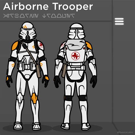 Nd Airborne Medic Star Wars Commando Star Wars Clone Wars Star Wars Artwork