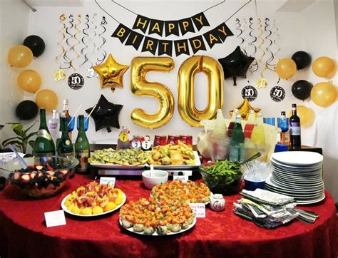 50th Birthday Party Decorations For A Man 20 Fun 50th Birthday Party