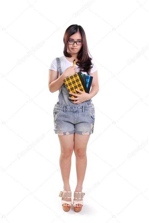 Find over 100+ of the best free postcard images. Disappointed school girl, full body isolated — Stock Photo © PepscoStudio #99190636