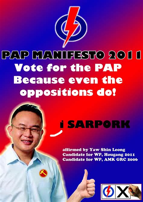 The Silent Majority Of Singapore This Should Have Been Pap Manifesto