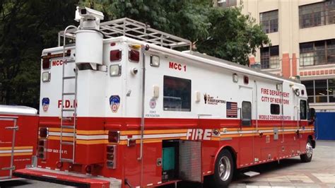 Fdny Mobile Command Center At Fdny Fire Safety Day In The Metrotech