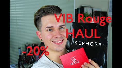 Giant Haul Sephora Vib Rougefall 2015 Chriscelsius Youtube