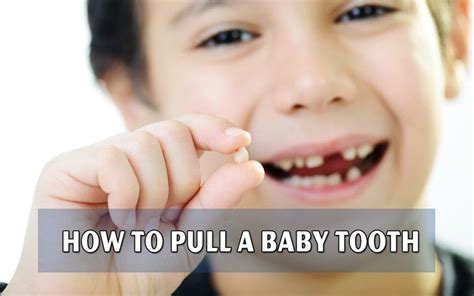 Best Way To Pull A Tooth Just For Guide