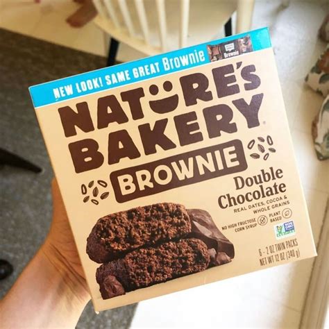 Natures Bakery Brownie Double Chocolate