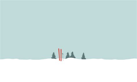 Winter Minimalist Wallpapers Wallpaper Cave