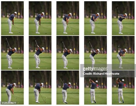 Tiger Woods Swing Photos And Premium High Res Pictures Getty Images