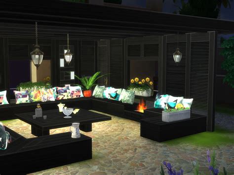 Sims 4 Ccs The Best Outdoor Furniture By Shinokcr