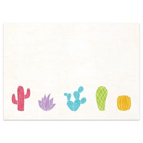 Ansichtkaart Cactus En Huisplant Post And Papier