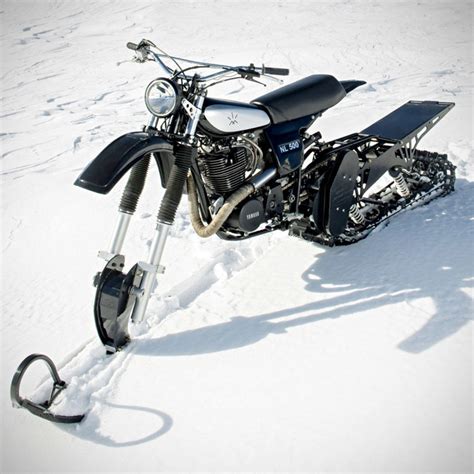 The snow bike concept has been around for quite some time. Northern Lights Optic's Promotional Snow Bike is a Classic ...