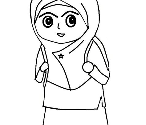 Check spelling or type a new query. Top Gambar Kartun Muslimah Hitam Putih | Top Gambar