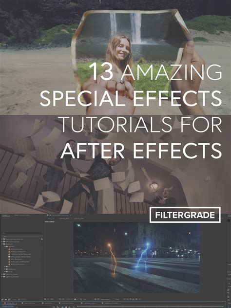Amazing Special Effects Tutorials For After Effects Filtergrade