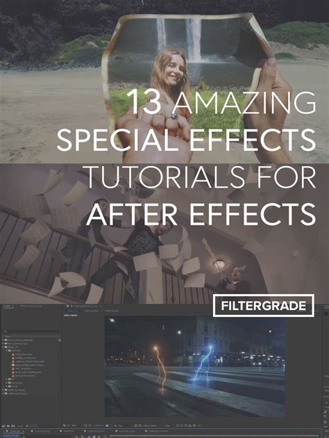 Amazing Special Effects Tutorials For After Effects FilterGrade