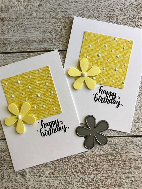 Pin By Kelle Snyder On Kellestamps Handcrafted Cards Birthday Card