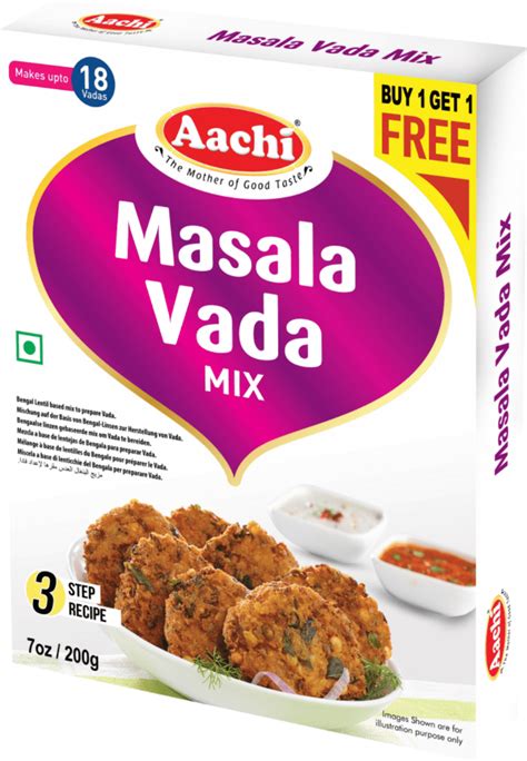 Aachi Masala Vada Mix 200 Gr Buy1 Get1 Free Geenaardappels Nl