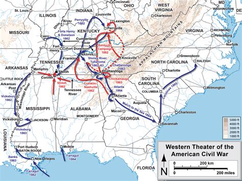 Civil War Map American Civil War American History Tullahoma The