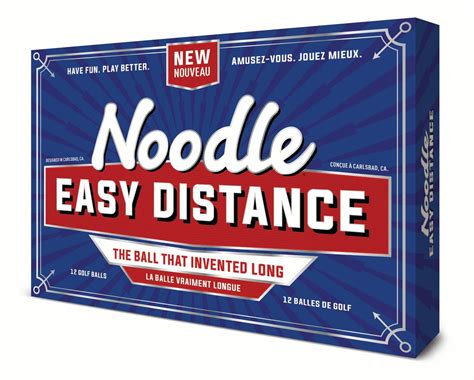Noodle Easy Distance Golf Balls 12 Pack