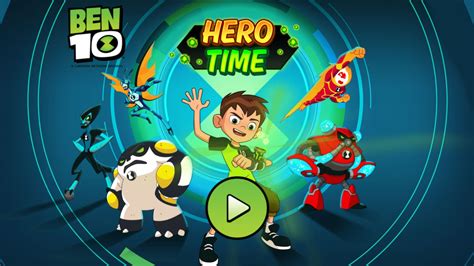 Hero Time Ben 10 Games Cartoon Network
