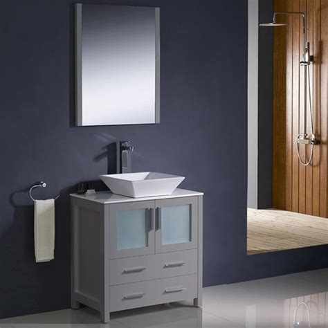 We'll deliver it to the room of choice, including upstairs, and we'll. Fresca Torino (single) 30-inch Modern Bathroom Vanity ...
