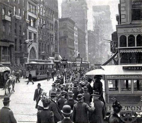 Lower Broadway 1899 New York Photos New York Architecture New York City