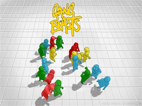 Sega heroes, also referred to as sega heroes: Gang Beasts Wallpaper by SadistikSenpai on DeviantArt